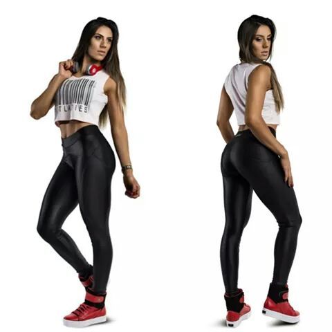 Calça Labellamafia Push Up Tamanho M - Cor Preta